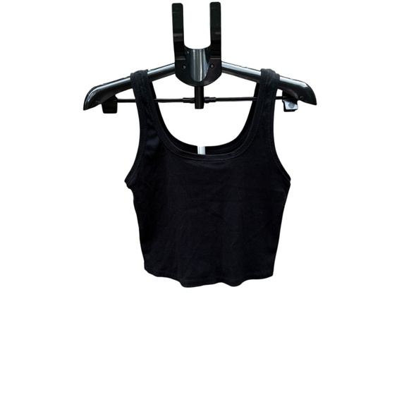 Wild Fable Woman's Crop Tank Top, Black, Size Large - Classic, Basic - Picture 2 of 2